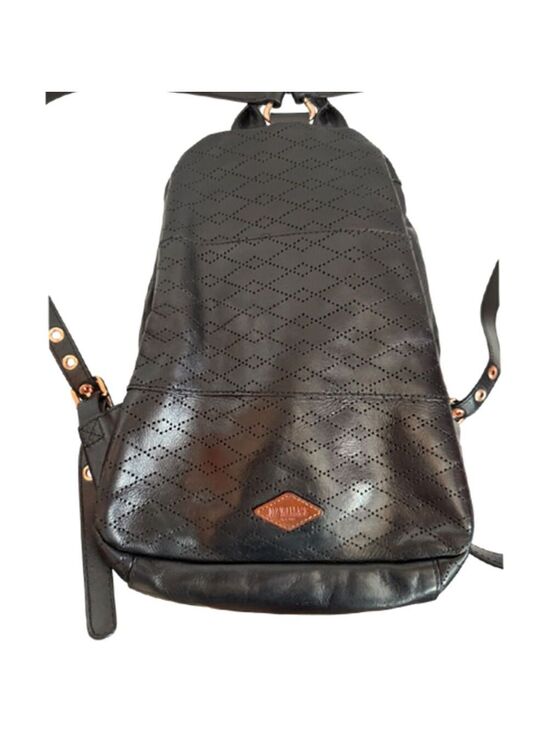 MZ Wallace Leather Black Backpack main image 16
